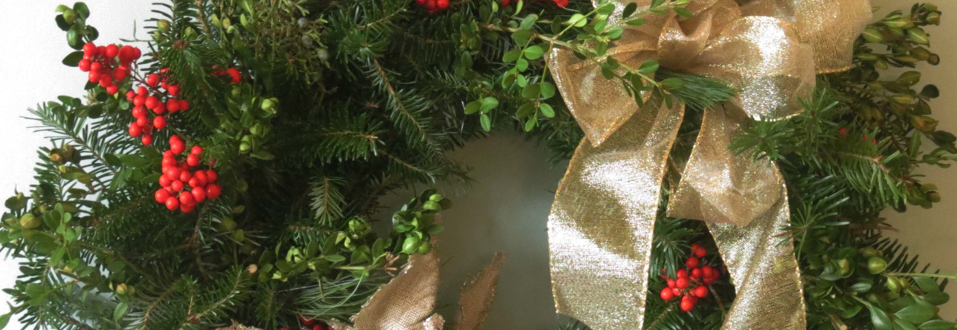Order A Custom Holiday Wreath!